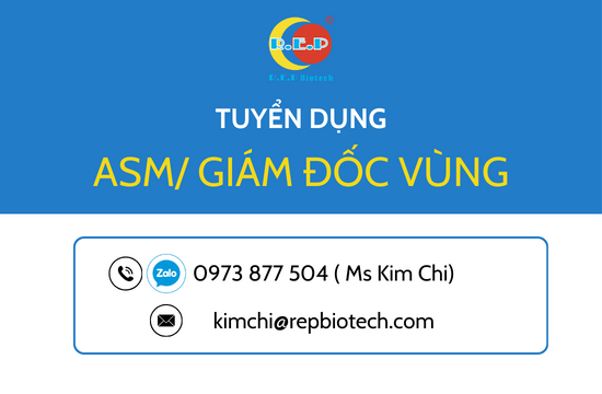 TUYỂN DỤNG ASM/ GIÁM ĐỐC VÙNG