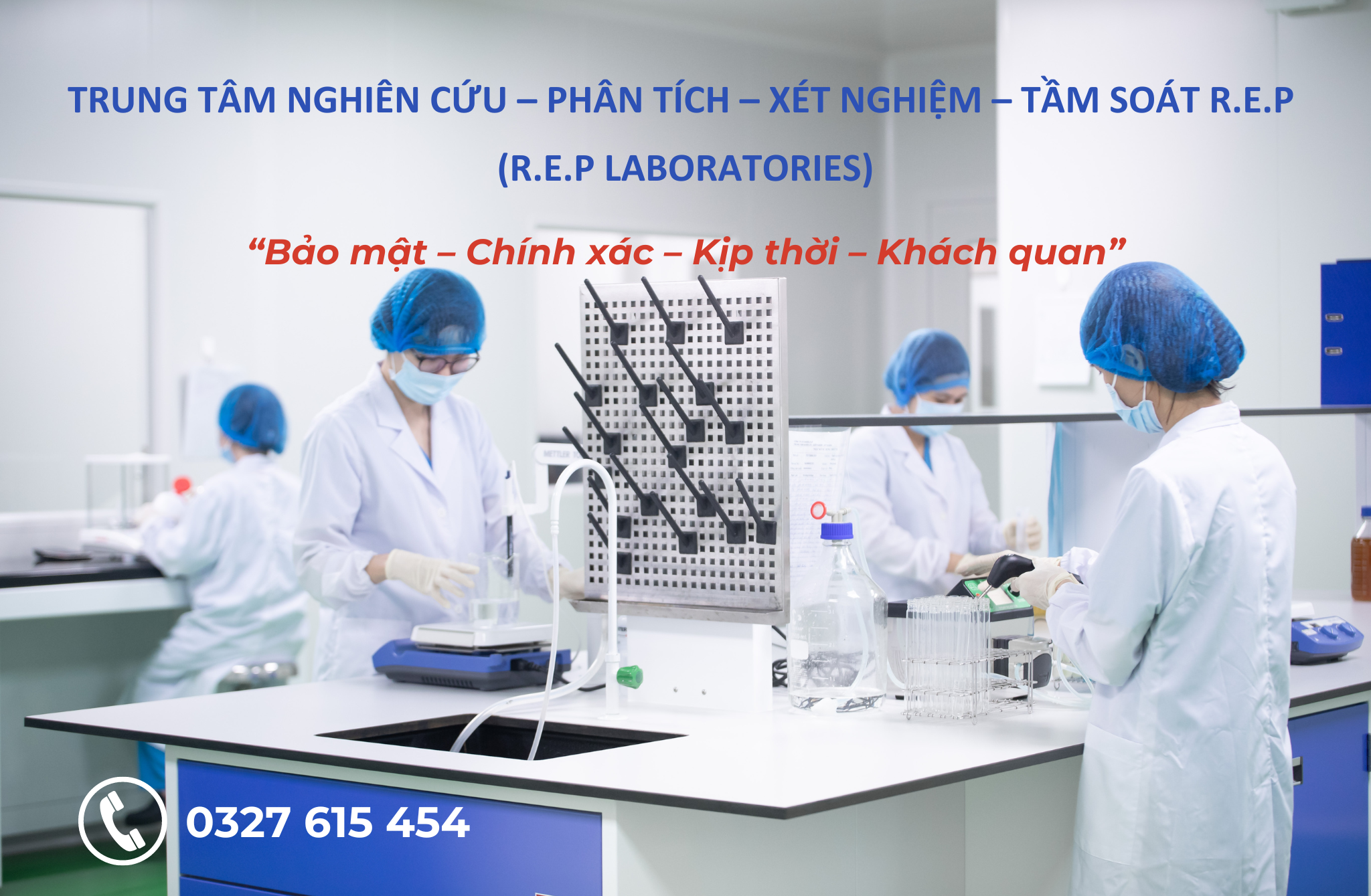 Trung tâm Nghiên Cứu – Phân tích – Xét nghiệm – Tầm soát R.E.P (R.E.P Labs)